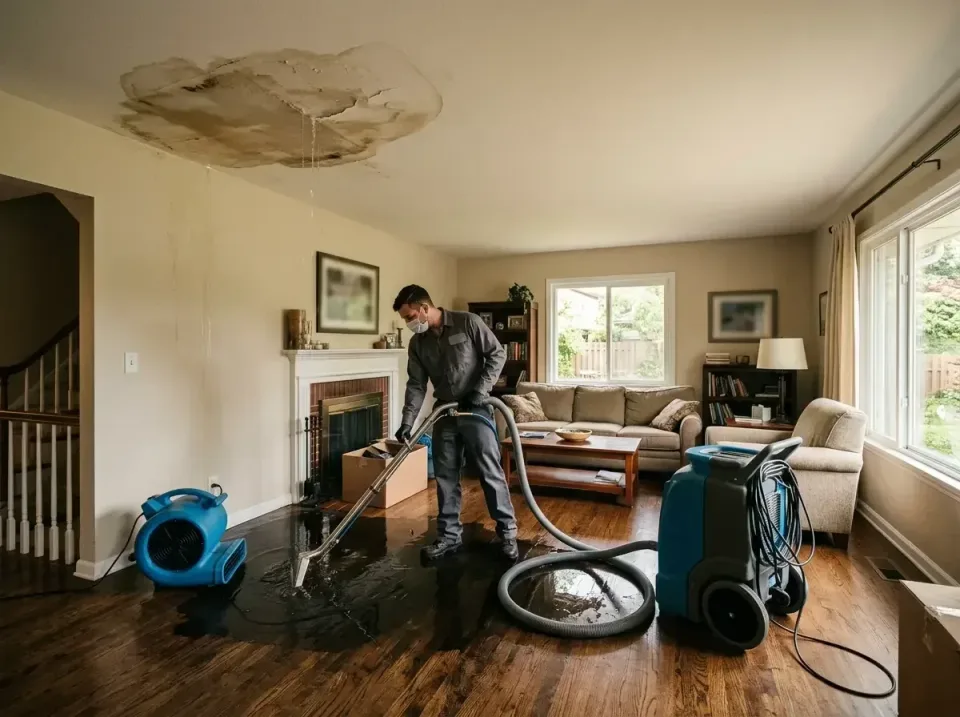 attic-pipe-burst-ceiling-drip-008 — frequently asked questions, Water Damage Restoration & Carpet Care in Youngtown, AZ